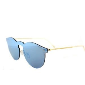 Illesteva blue mirror sun glasses